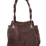 BCBGMAXAZRIA BGBG MAXAZARIA brown leather shoulder bag Photo 3