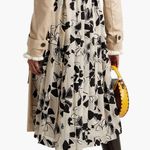 Jason Wu NEW | Floral Print Chiffonpaneled Cotton Gabardine Trench Coat Photo 10