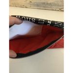 Brighton  Holiday Wristlet Pouch Set Red Quilted Heart Black Joy Script Bag Photo 3