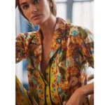 Anthropologie Moxy Collective Floral Button-Up Shirt Photo 2