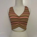 Aerie NWOT Bralette Ribbed Striped Real Good Pullover Crop Tank Size Small Photo 3