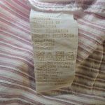 Tommy Hilfiger  Women's Pink White Stripe Ruffle Collar Button Down Shirt Size 18 Photo 7