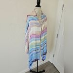 Nordstrom Multicolor Striped Long Neck Scarf Wrap Photo 2