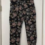 Celebrity Pink  Floral print skinny jeans black gray pink yellow white rose Photo 4
