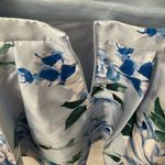 Sequin Hearts : Blue/White Flower Dress- Open Back with zipper back- tulle hem- 9 Photo 13