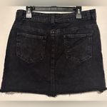 Honey Punch  black denim mini skirt size M Photo 1