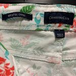 Charter Club Bristol Capri Pants Floral Print Size 6 Cotton/Spandex Photo 6