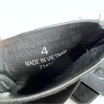 ASOS Black Faux Suede Lace Up Peep Toe Block Heels Photo 10