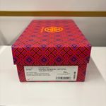 Tory Burch Sandals Pastel Rainbow Printed Patented Leather Miller Sandals Size 5 Photo 5