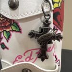 Ed Hardy  | Studded Shoulder Bag w/ Iconic Bag Charms Photo 5