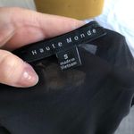 Haute Monde Black short sleeve blouse Photo 2