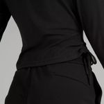 Lululemon  Side-Cinch Ribbed Cardigan Black Size 8 Photo 1