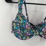 Raisin's  Bikini Top Juniors Size Large NWT Full Moon Printed Underwire Beach Swim Photo 6