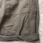 Funktional Brown Rolled Hem Mini Skirt Sz 6 Photo 6