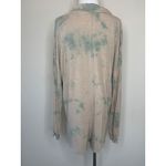POL  Tie Dyed Tan Green Romper Loungewear Sz Large Photo 3