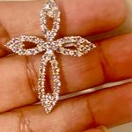 10kt Gold Tanzanite Cross Photo 5