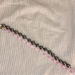 Ann Taylor NWT Metallic Pewter Stainless Steel Faceted Beads Necklace NEW Photo 6