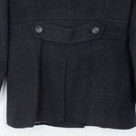 Calvin Klein Womens Wool Blend Pea Coat Jacket Size 8 Gray Classic Quiet Luxury Photo 9