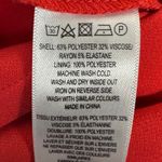 French Connection  Whisper Romper Womens 4 Coral Strapless Boned Bodice Cocktail Photo 7