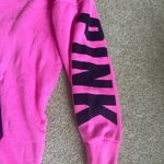 PINK - Victoria's Secret  Pink Long Sleeve Polo Sweatshirt Photo 1