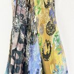 Alberto Makali Vintage  Silk Babydoll Bubble Hem Dress Size 4 Y2K Fairy Forest Photo 5