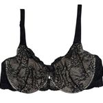 Cosabella  Women’s Size 34D Black Lace Unpadded Underwire Bra Photo 0