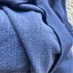 American Eagle Vintage  Malibu Sweatshirt Size Large Denim Blue Fleece R9 Photo 5