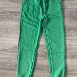 We Wore What NEW Jolly Green Fleece Joggers size XS Photo 4