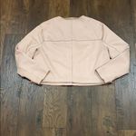 Catherine Malandrino pink faux leather jacket Photo 5