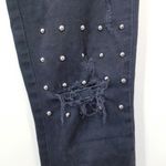 J Brand Jeans ALANA High Rise Crop Provocative Stud Distressed Raw Hem Photo 1