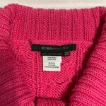 BCBGMAXAZRIA Pink Wool Y2K Poncho Cape Photo 7