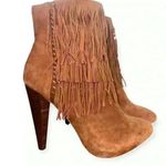 Steve Madden Myrakle Fringed Pointed Toe Boot - Women | Color: Brown | Size: 8.5 Photo 0