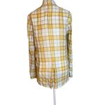 Rag and Bone  Margot Plaid Blazer in Yellow 6 Womens Jacket picnic Photo 6