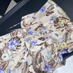 Zimmermann  Cream and Blue Floral Midi Dress 1 Photo 6