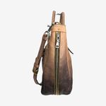 Prada  Ombre Leather Tote Bag Brown Gradient Large Satchel Shoulder Bag Photo 7