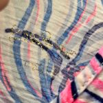 Lilly Pulitzer  Size Small Gigi Prosecco Pink Make A Splash V-Neck Tank Top *READ Photo 3