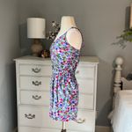 Pretty Good  Romper Colorful Floral Spaghetti Strap Womens Small Photo 2