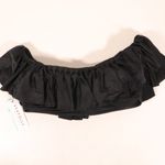 Seafolly NWT  Cold Shoulder Bandeau in Black Photo 7