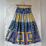 Hunter Bell  
Fallon Midi Skirt patchwork Blue Photo 7