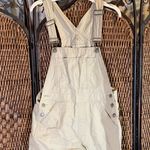 No Boundaries Vintage 90’s  Tan Shorts Overalls Size M Photo 0