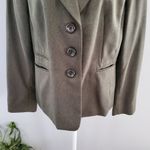 Evan Picone  Women's Gray Wide Leg Pants Suit 14 Photo 3