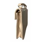 Avenue Denfer Blush Beige Floral Embossed 2 Way Envelope Bag Purse w/ Long Strap Photo 2