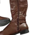EXPRESS  Brown Riding Boots Sz 9 Photo 3