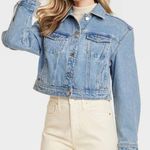 Target Denim Cropped Jacket Photo 0