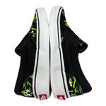 Vans Classic Slip-On Black Green Eyes in the Dark Glow Size 7 Monster Horror EUC Photo 7