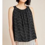 Anthropologie NWT Carly Shimmer Top in Black Photo 3