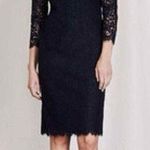 NWOT Boden Jennifer Lace Navy Sheath Dress, Size US6R Blue Photo 0