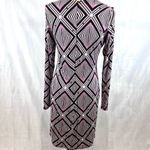 Karen Kane Palais Diamond long sleeve pink white & black dress size medium NWOT Photo 3