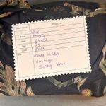 Vintage 90s Top Size 2X Travel Slinky Knit Liquid Mesh Tropical Floral Print Black Photo 11