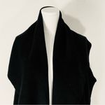 Look by M. Black Sleeveless Tiered Open Cardigan/Shawl OS Size undefined Photo 1
